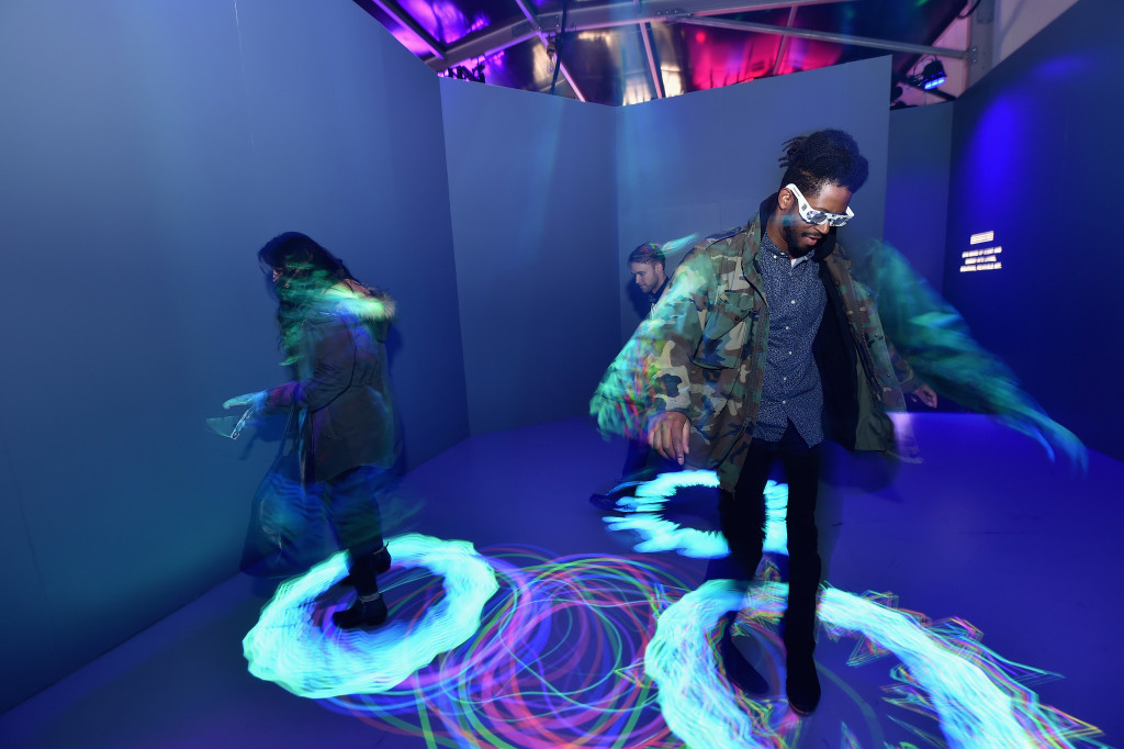 NEW YORK, NY - NOVEMBER 23:  Guests enjoy the Launch Party of The Museum of Feelings, curated by Glade at Brookfield Place on November 23, 2015 in New York City.  (Photo by Mike Coppola/Getty Images for Glade)